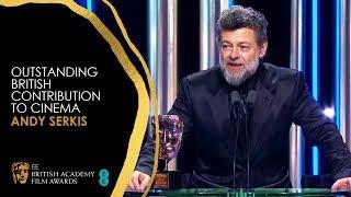 Ian McKellen Presents Andy Serkis with Outstanding British Contribution to Cinema  EE BAFTA Film