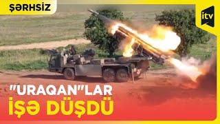 Rusiyanın hücum planının bir hissəsi -  Uraqan MLRS iş başında