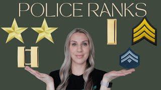 What do Police Ranks Mean  Cop Mom  What do Different Police Ranks Do?  Police Ranks in 2024