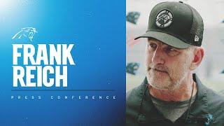 Frank Reich speaks on last day of minicamp