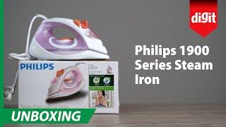 Philips 1900 Series Steam Iron Unboxing