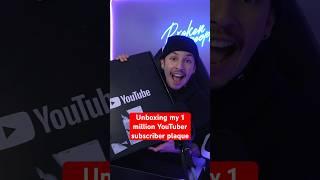 Unboxing my 1 million YouTube subscriber plaque