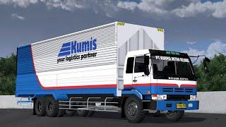 Share Livery Mod Bussid Truck Nissan Diesel Wingbox - Bus Simulator Indonesia