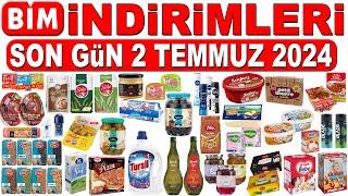 BİM İNDİRİMLERİ KAMPANYA KATALOĞU  BİM SON GÜN 2 TEMMUZ İNDİRİMLİ ÜRÜNLERİ  BİM BU HAFTA AKTÜEL