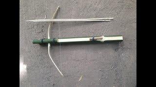 How to make crossbow from bamboo
