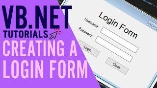 VB.NET TUTORIALS How to create a Login Form