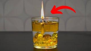 Candles that will never go out and will burn FOREVER 2 simple ways to save