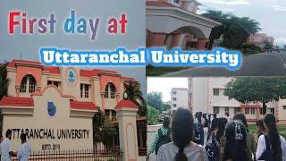 My first day at college  Uttaranchal university Dehradun  college tour #uttaranchaluniversity