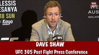 Dave Shaw recaps UFC 305 & Dricus Du Plessis win over Israel Adesanya