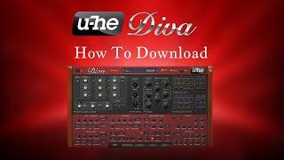 Quick Tutorial  How To Install U-he DIVA 2023  U-he DIVA 2023