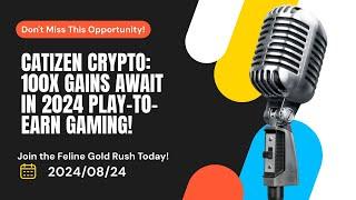 Catizen Crypto Discover the Future of Play-to-Earn Gaming in 2024 with Catizen Crypto Rewards