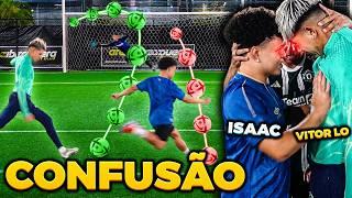 DESAFIO DA BOLA DA SORTE *DEU CONFUSÃO  VITOR x ISAAC