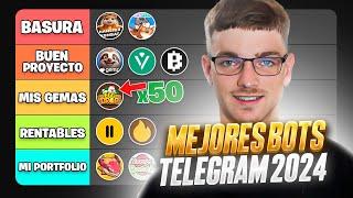 MEJORES BOTS de TELEGRAM TAP to EARN de 2024 GEMAS incluidas