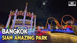 Siam Amazing Park Bangkok Daytime and Nighttime Full Walkthrough 4K