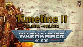 Warhammer 40k Timline II Der Große Kreuzzug 712.M30. - 005.M31