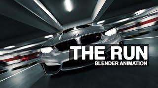 The Run  Cinematic Blender Car Animation