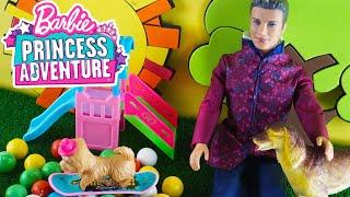 Ken fun day in the park with dogs - Barbie and Ken Life Story Season 1 Ep.5