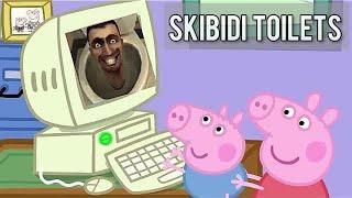 Skibidi Toilet in Peppa Pig series Compilation with subtitles