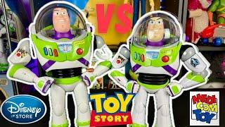 Disney Store Buzz VS Medicom Buzz Lightyear