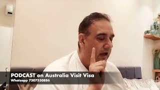 Live Podcast Australia Visit Visa Q&A - Vinay Hari
