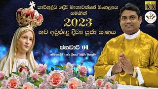New Year Mass Sinhala 2023  Sinhala Mass January 01st  Rev Fr. Dinanja Silva  The Catholic View