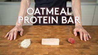 The Protein Bar Recipe everyone should make at Home No Bake made with Oats ANABOLIC