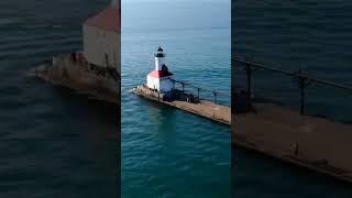 Stunning Summer Tour Michigan City Lakefront #newvideo #drone #shorts