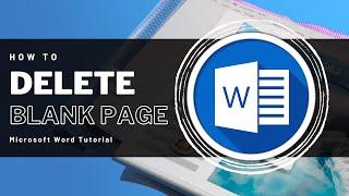 How To Delete Blank Page You Can’t Delete in MS Word - Easy Guide