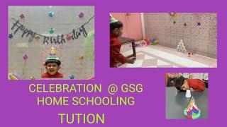 #gammatsathegyaan  Birthday  celebration at GSG HOME SCHOOLING TUTION   GAMMAT SATHE GYAAN