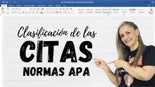 Word - Citas y referencias bibliográficas según normas APA 7 edición- edutuber