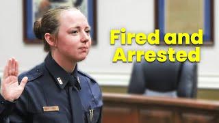 When Female Cop Regret Messing With Their Career