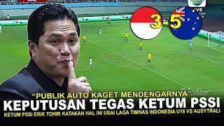  DI PUTUSKAN MALAM INI  Hasil Timnas Indonesia U16 Vs Australi Di Semi Final Piala AFF U16 2024