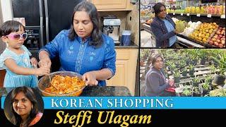 Korean Shopping Vlog in Tamil  Making Kimchi at home in Tamil