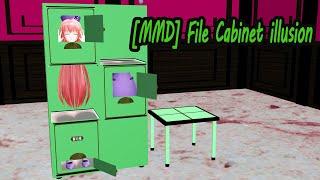 MMD File Cabinet illusion