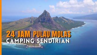 SOLO CAMPING & EXPLORING 24 JAM SENDIRIAN DI PULAU JURASSIC PARK - NUCA MOLAS - PULAU MOLAS