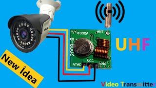 FIRST ON YOUTUBE Hacked Convert Arduino 433MHz Transmitter Module into a Television Transmitter