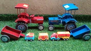 mini tractor and trolley video Kiran Toys world