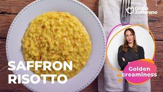 SAFFRON RISOTTO - GOLDEN and CREAMY