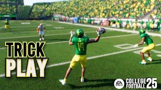 The Glitchiest Trick Play in College Football 25 - Gain Easy Yards