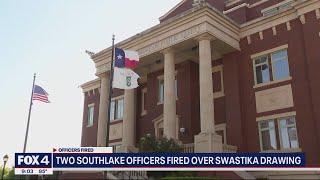 2 Southlake officers fired over swastika drawing