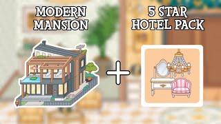 Modern Mansion House + 5 Star Hotel Furniture Pack   Toca Boca  Toca Life World