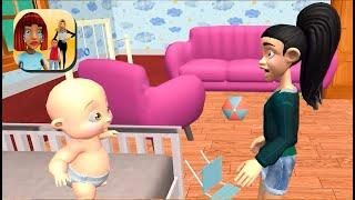 Baby Life Prank Mom Babysitter - Gameplay Walkthrough iOS