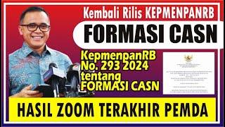  RILIS KEPMENPANRB TERBARU CASN 2024 & HASIL ZOOM PEMDA CEK SEKARANG