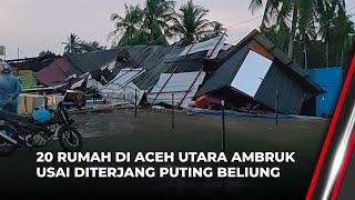 Diterjang Puting Beliung Listrik di Aceh Utara Dipadamkan  OneNews Update