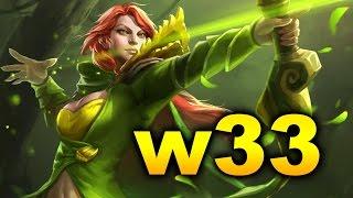 W33 Windranger vs High MMR EU DOTA 2