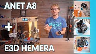 How to upgrade the Anet A8 to E3D Hemera and Marlin 2.0 #FormerlyKnownAsHermes
