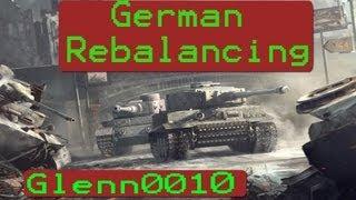 World of Tanks  ► German Changes Re-Balancing 8.8 Patch  Update - Test Server - Glenn0010