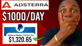 Adsterra Earning Tricks This Adsterra Self Click Trick Makes $1000Day Direct Linking Method