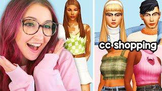 let’s go cc shopping in sims 4