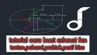 Tutorial cara marking buat exhaush fan penyedot dan rumusnya@zona tutorial channel